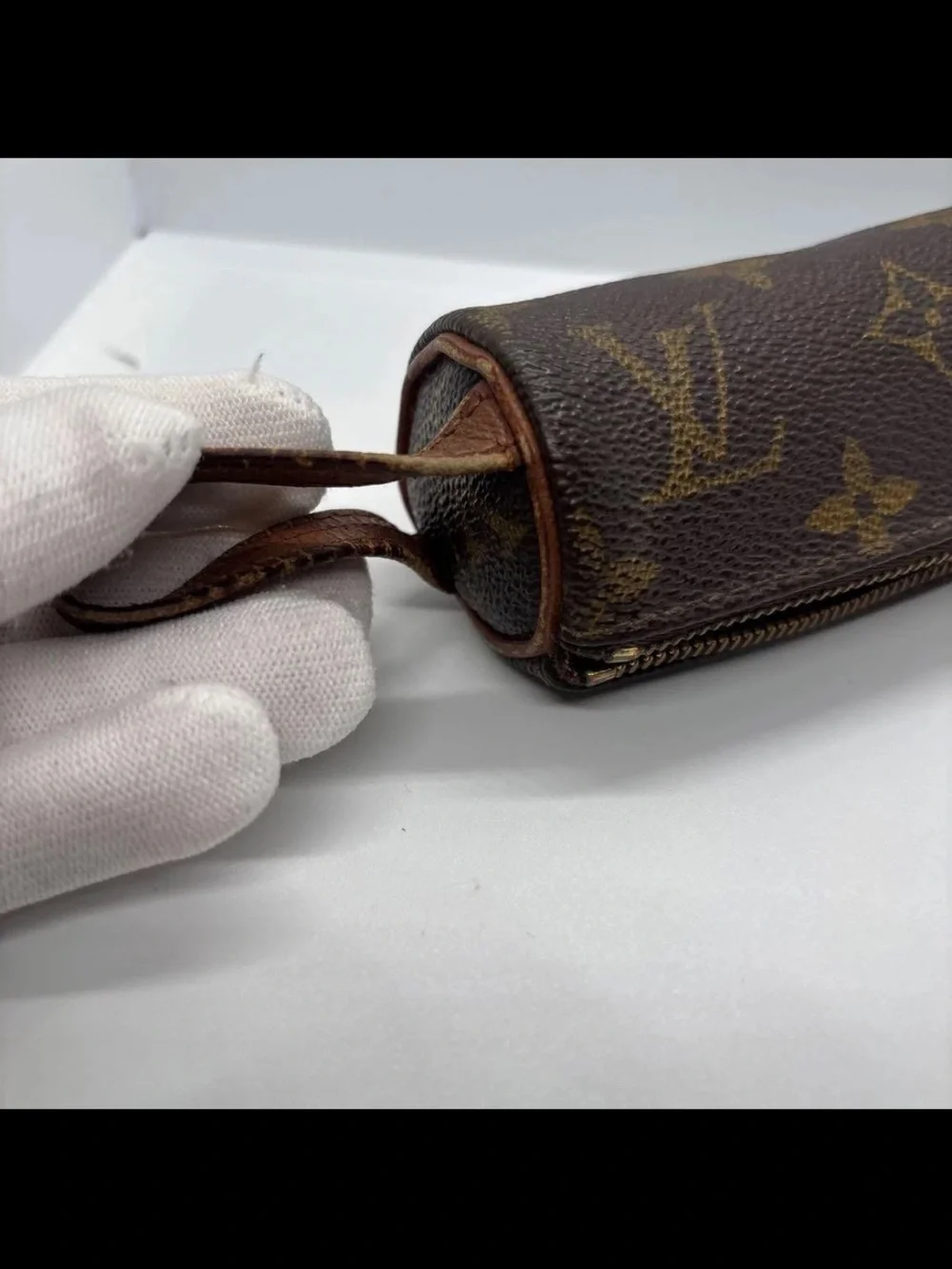 Louis Vuitton Brown Monogram Canvas Key Pouch